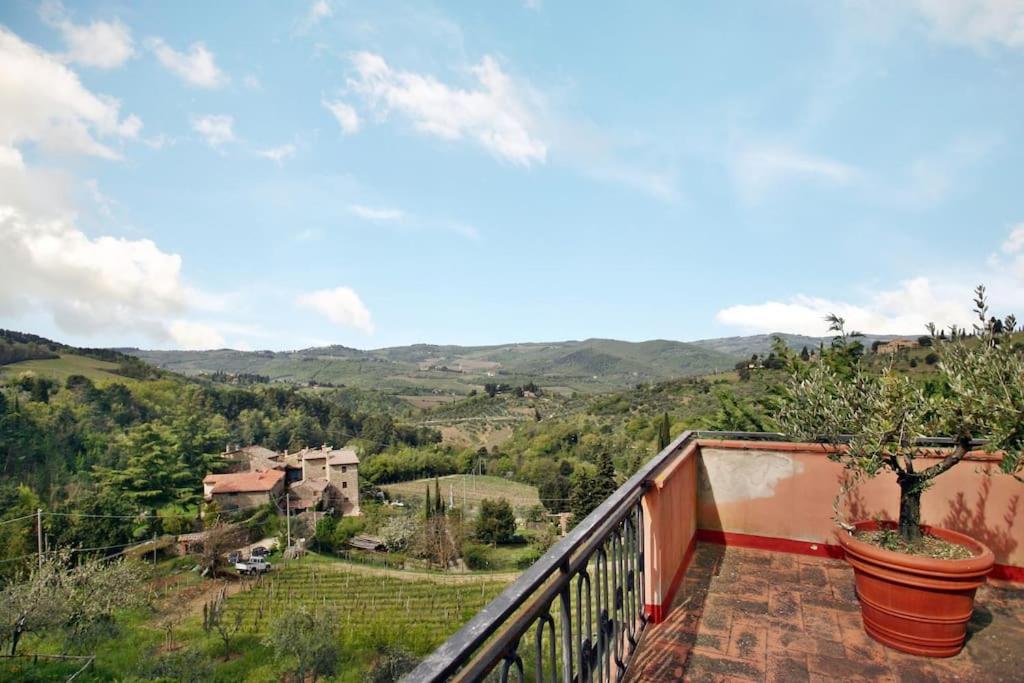 Casa Adriano Apartman Greve in Chianti Kültér fotó